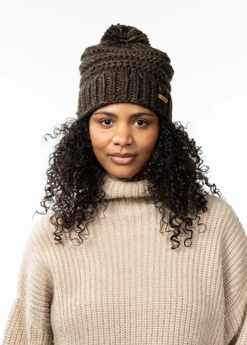 Jasmin Beanie - Dark Brown Women's Hats,Caps & Scarves Barts 