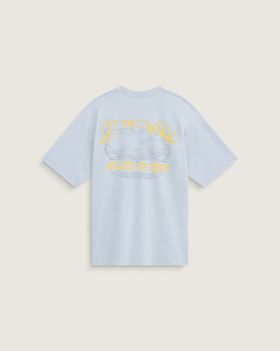 Jetty Sets Tee - Soft Slate Men's T-Shirts & Vests Vans 