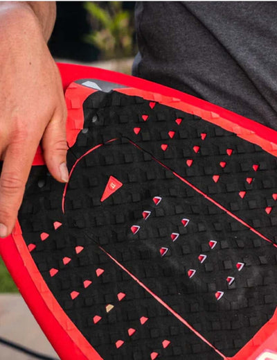 JJF Round Tail Pro Pad - Night/Red Deck Grip Veia 