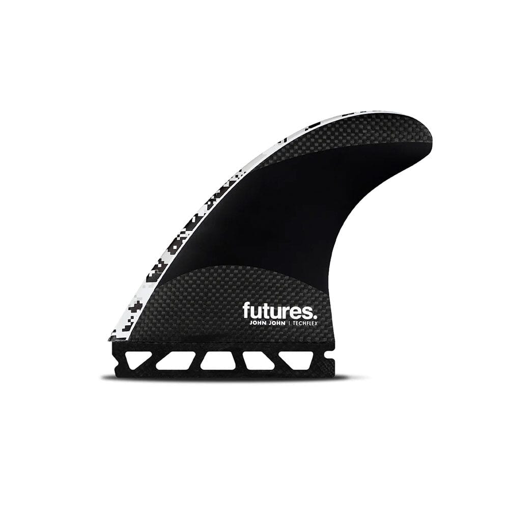 JJF Techflex Pro Thruster Md/Lg - White Fins Futures 