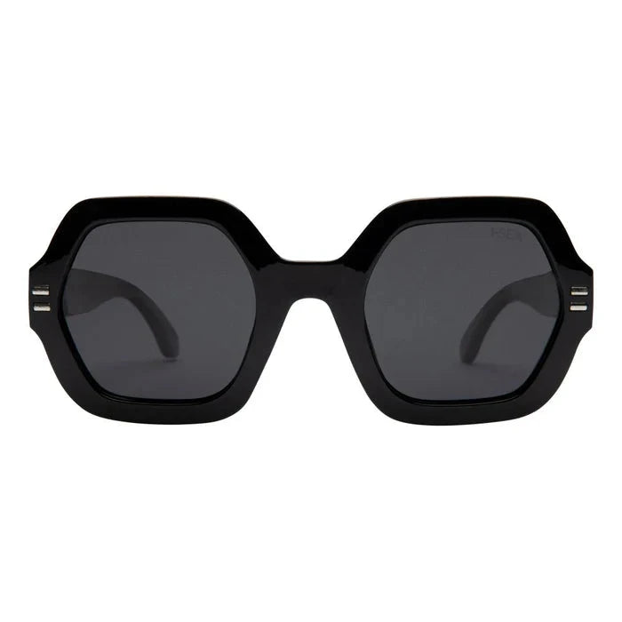 Joni - Black/Smoke Sunglasses I-Sea 