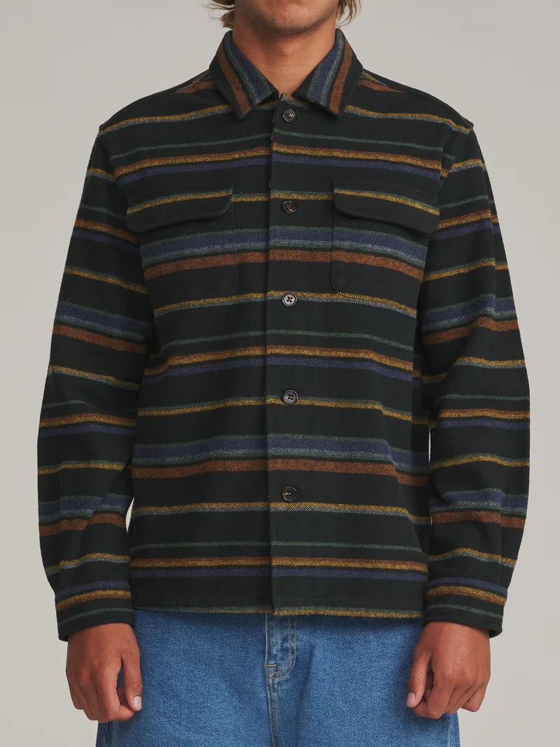 Shiloh Flannel - Black