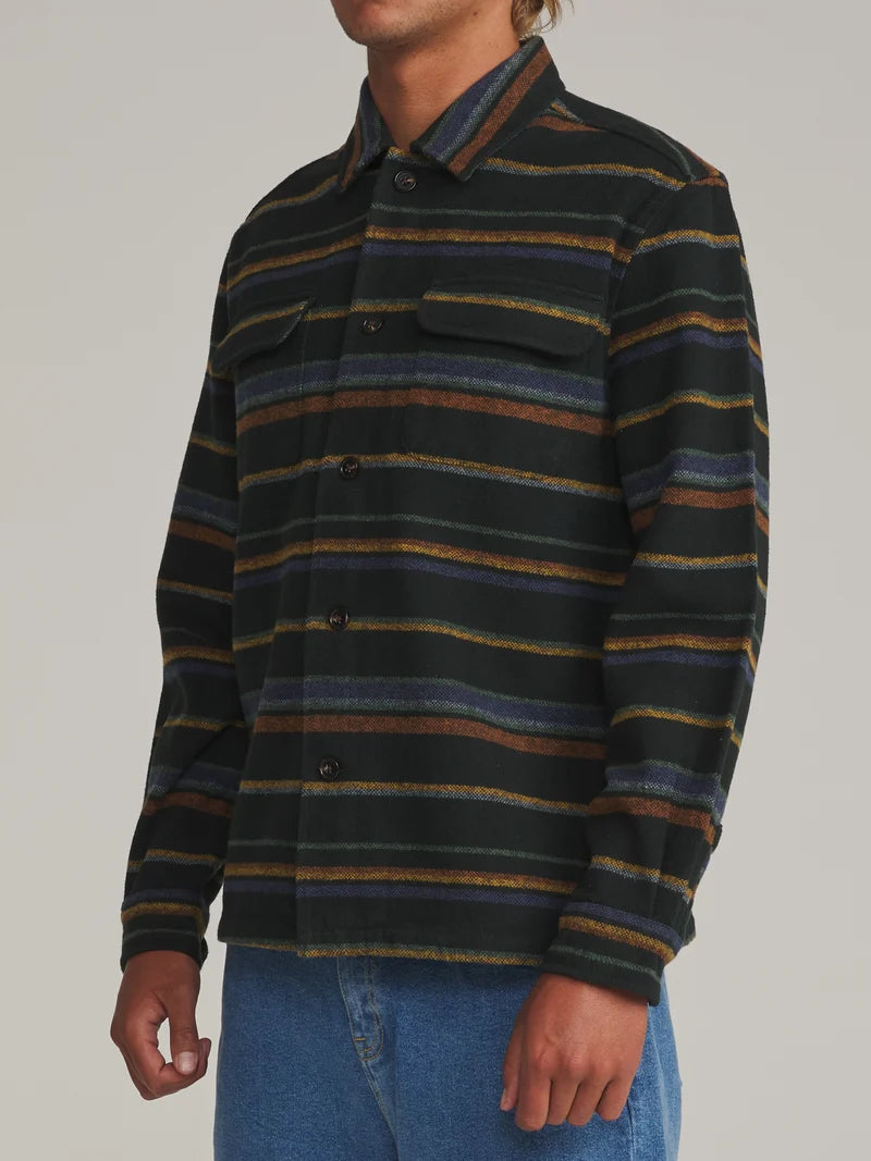 Shiloh Flannel - Black