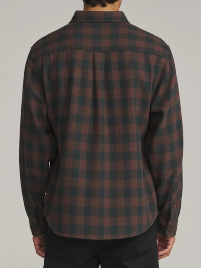 Sierra Flannel - French Roast Plaid
