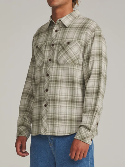 Sierra Flannel - Light Olive