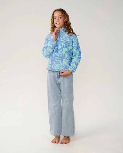 Kid's Pacific Dreams Fleece - Ocean Children's Hoodies Rip Curl 8 