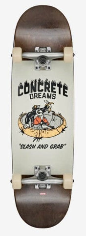 Kid's Softie Mid - Dark Maple/Concrete Dreams Skateboards Globe 