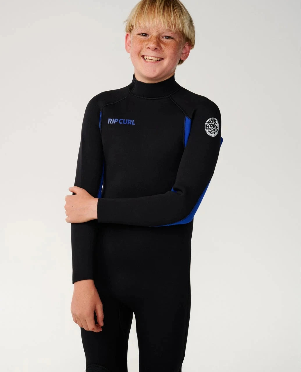 Kids Trad 5/4 Back Zip Wetsuit - Blue (2026/27) Children's Wetsuits Rip Curl 