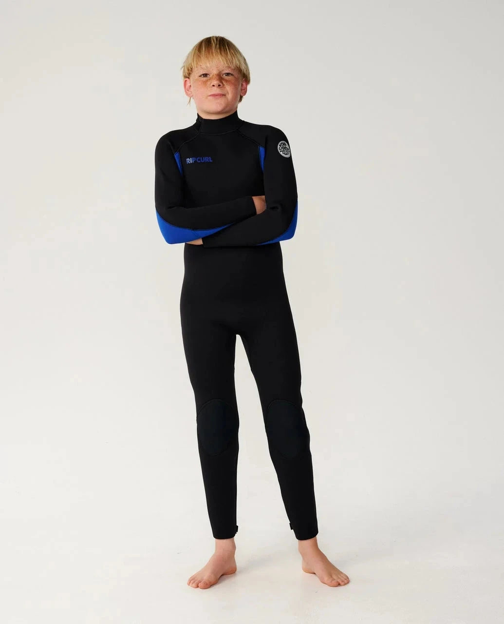 Kids Trad 5/4 Back Zip Wetsuit - Blue (2026/27) Children's Wetsuits Rip Curl 