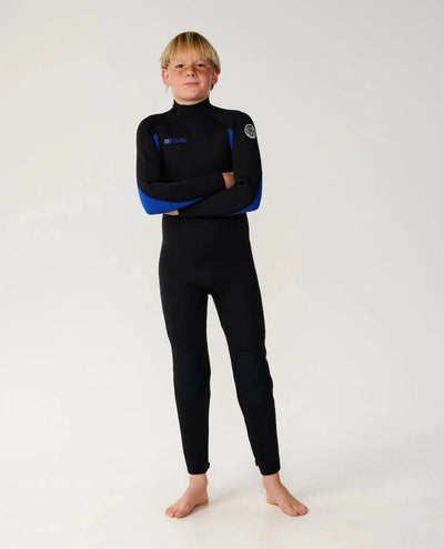 Kids Trad 5/4 Back Zip Wetsuit - Blue (2026/27) Children's Wetsuits Rip Curl 