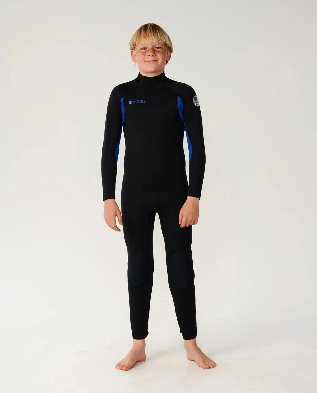 Kids Trad 5/4 Back Zip Wetsuit - Blue (2026/27) Children's Wetsuits Rip Curl 8 