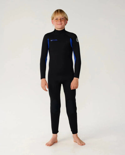 Kids Trad 5/4 Back Zip Wetsuit - Blue (2026/27) Children's Wetsuits Rip Curl 8 