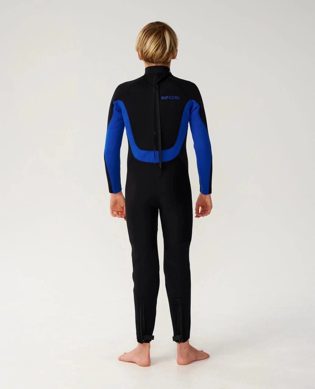 Kid's Trad Back Zip 3/2 - Blue (2026) Children's Wetsuits Rip Curl 