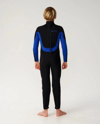 Kid's Trad Back Zip 3/2 - Blue (2026) Children's Wetsuits Rip Curl 