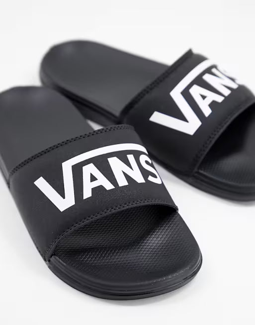 La Costa Slide On - Black Men's Shoes & Flip Flops Vans 