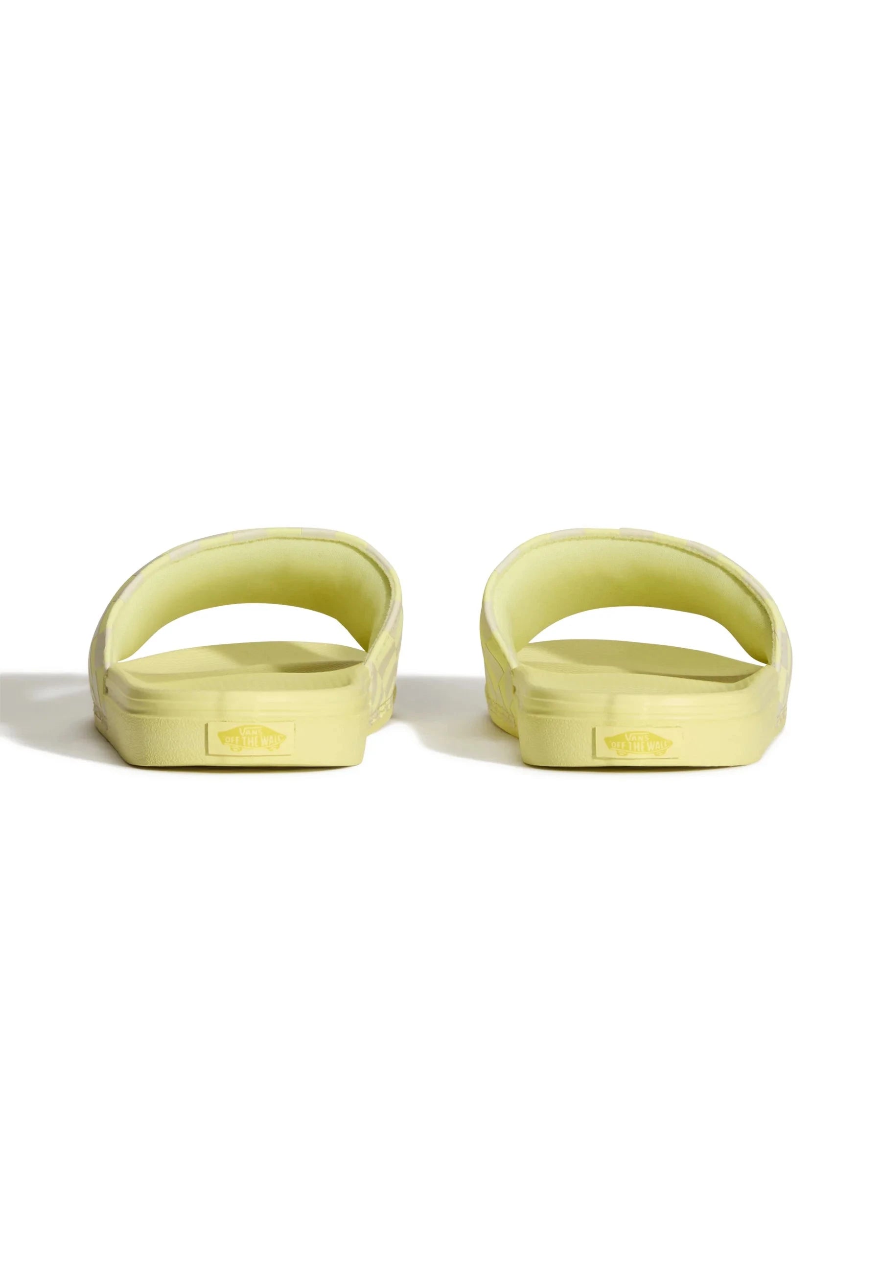 La Costa Slide On - Faded Yellow Men's Shoes & Flip Flops Vans 