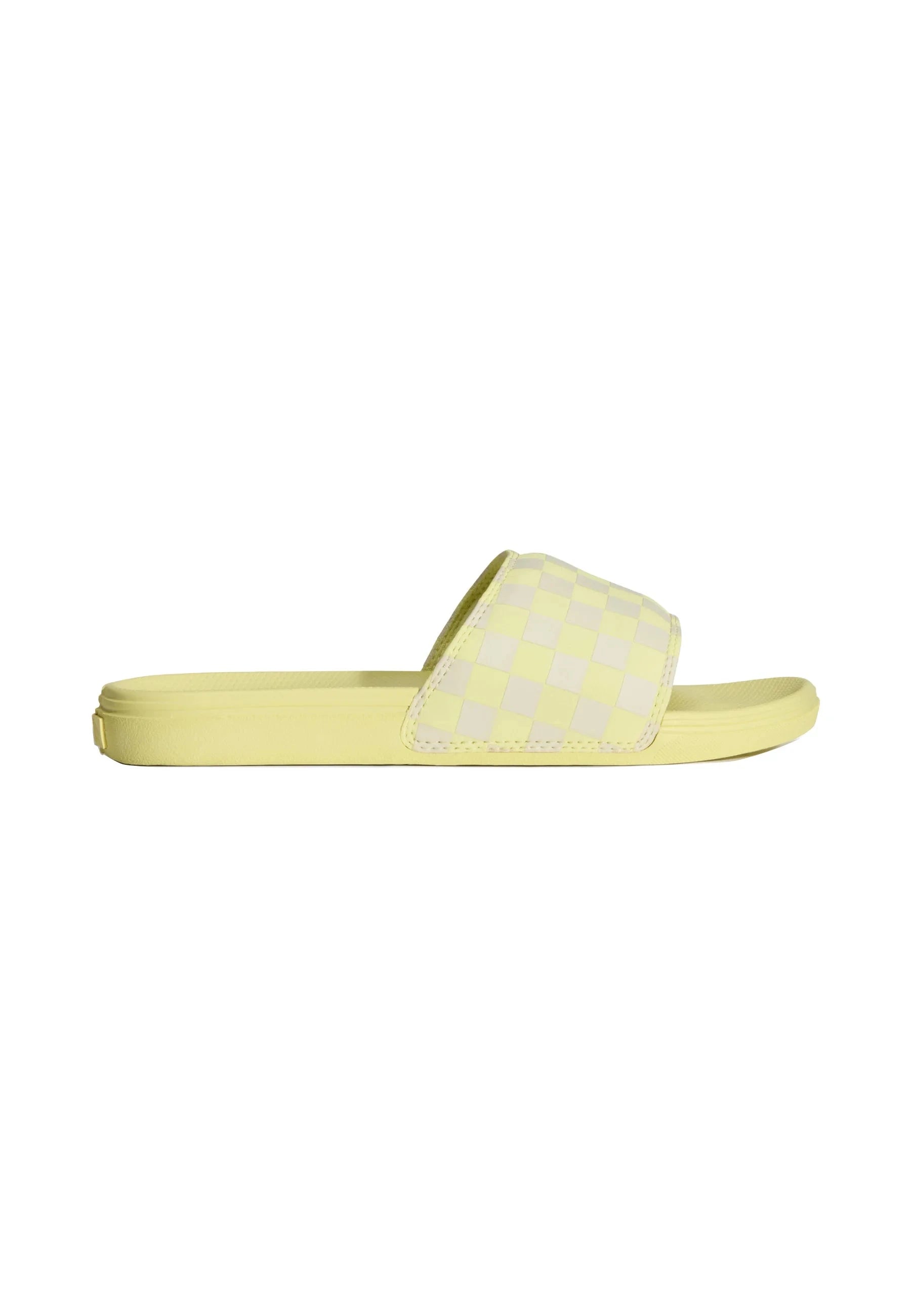 La Costa Slide On - Faded Yellow Men's Shoes & Flip Flops Vans 