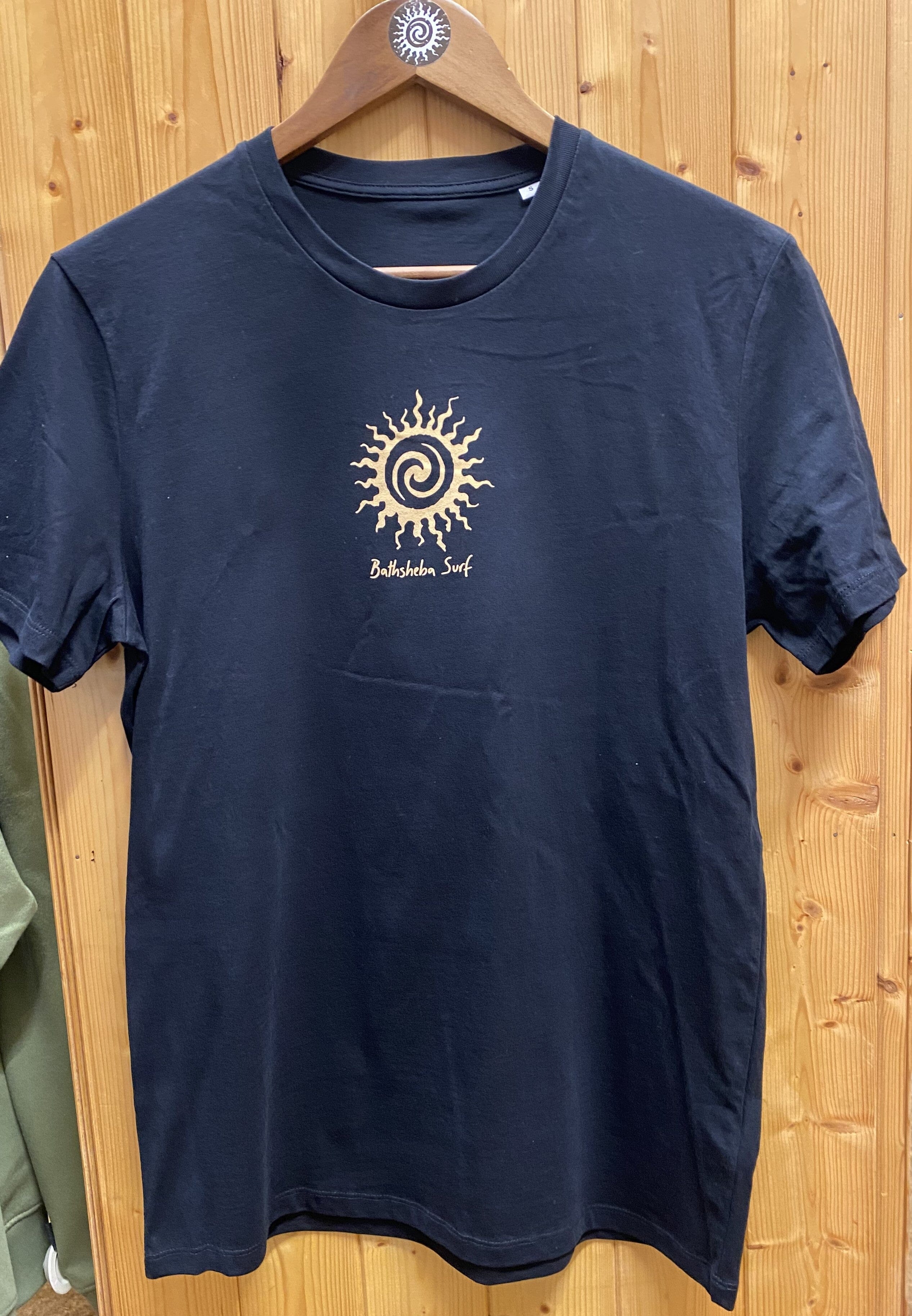 Laurie McCall Landscape Tee - True Black Men's T-Shirts & Vests Bathsheba Surf 