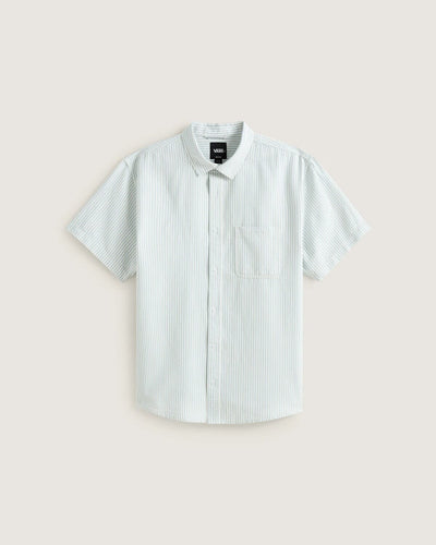 Lawson Stripe Shirt - Dawn Mist/Marshmallow Men's Shirts & Polos Vans 