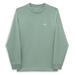 Left Chest Logo Long Sleeve Tee - Iceberg Green Men's T-Shirts & Vests Vans S 