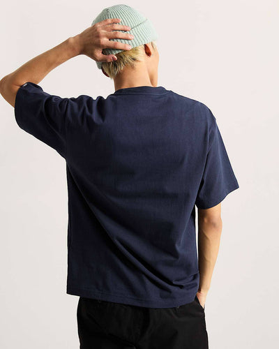 Left Chest Tee - Deep Indigo Men's T-Shirts & Vests Vans 