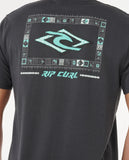 Legacy Tee - Washed Black Men's T-Shirts & Vests Rip Curl 