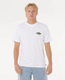 Legacy Tee - White Men's T-Shirts & Vests Rip Curl 