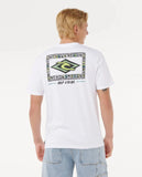 Legacy Tee - White Men's T-Shirts & Vests Rip Curl 