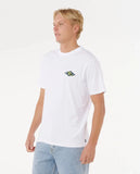 Legacy Tee - White Men's T-Shirts & Vests Rip Curl 