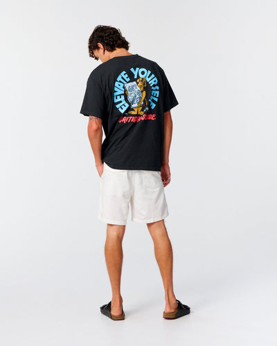 Levitate Tee - Black Men's T-Shirts & Vests TCSS 
