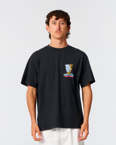 Levitate Tee - Black Men's T-Shirts & Vests TCSS 