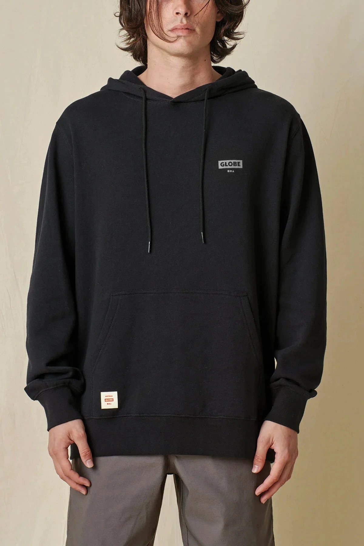 Living Low Velocity Hoodie - Black Men's Hoodies & Sweatshirts Globe S 