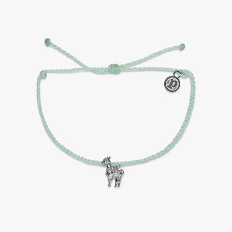 Llama Silver Charm Bracelet Jewellery Pura Vida 
