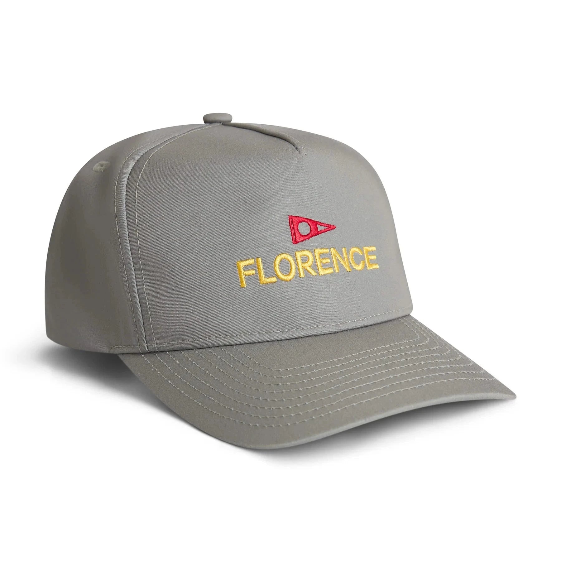 Logo Structured Twill Hat - Khaki Men's Hats,Caps&Beanies Florence Marine X 