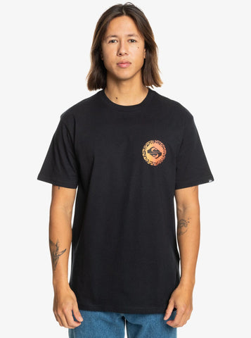 Long Fade - T-Shirt - Black Men's T-Shirts & Vests Quiksilver 