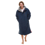 Long Sleeve Pro Change Robe Evo - Navy Changing Robes Red 