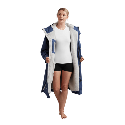 LONG SLEEVE WATERPROOF DRY CHANGING ROBE ALTER EVO - ADMIRAL BLUE Changing Robes Red 
