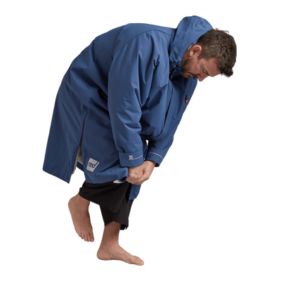 LONG SLEEVE WATERPROOF DRY CHANGING ROBE ALTER EVO - ADMIRAL BLUE Changing Robes Red 