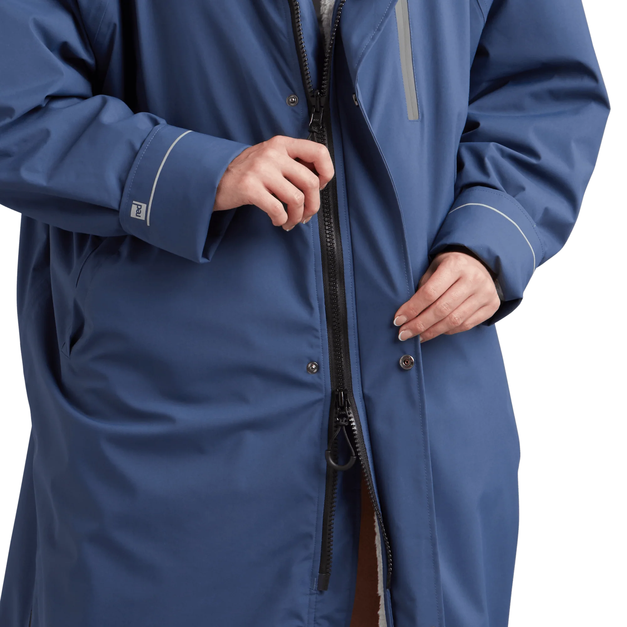 LONG SLEEVE WATERPROOF DRY CHANGING ROBE ALTER EVO - ADMIRAL BLUE Changing Robes Red 