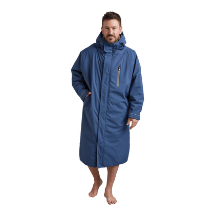 LONG SLEEVE WATERPROOF DRY CHANGING ROBE ALTER EVO - ADMIRAL BLUE Changing Robes Red Small (5'0"-5'3") 