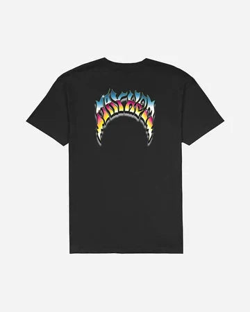 Lost Chrome Tee - Black Men's T-Shirts & Vests Lost S 