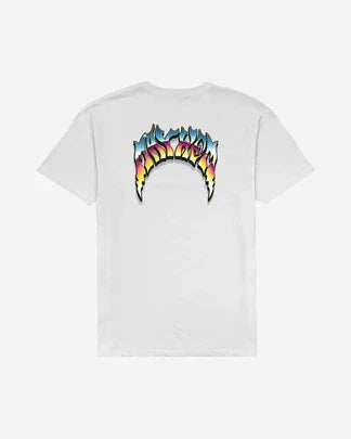 Lost Chrome Tee - White Men's T-Shirts & Vests Lost S 