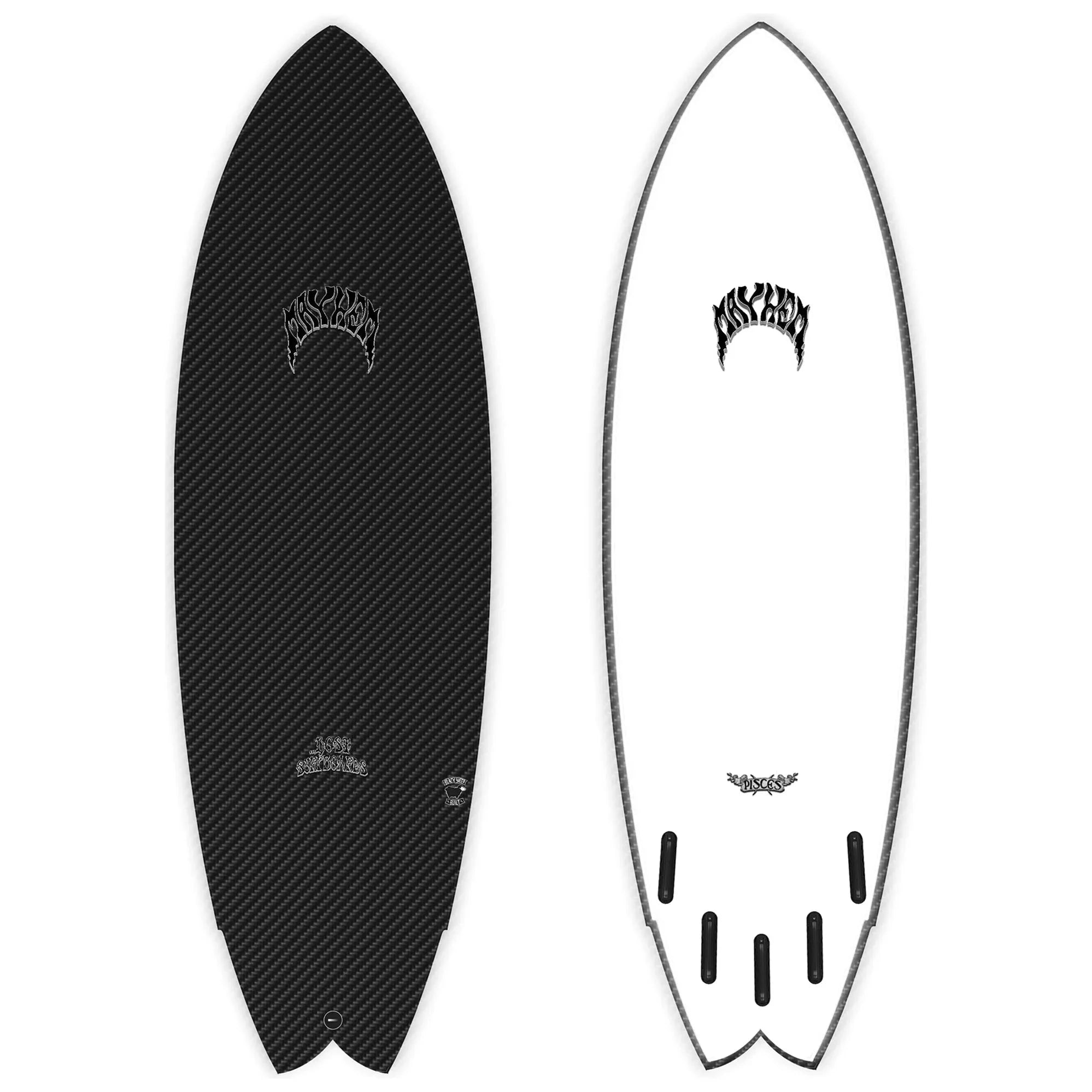 Lost Pisces 5'10 (Black Sheep) Surfboard Lost 