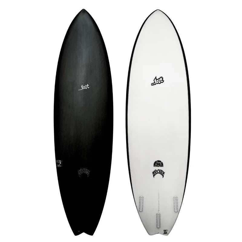 Lost RNF '96 Kingfish - 6'6 (Black Sheep) Surfboard Lost 