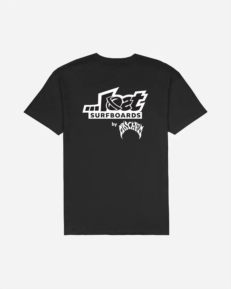 Lost Surfboards By Mayhem Tee - Black Men's T-Shirts & Vests Lost S 