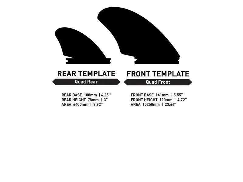 Machado Seaside Quad - Gallery Edition (large) Fins Firewire 