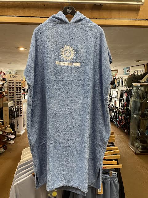 Bathsheba Hooded Change Robe Adult -Med Blue