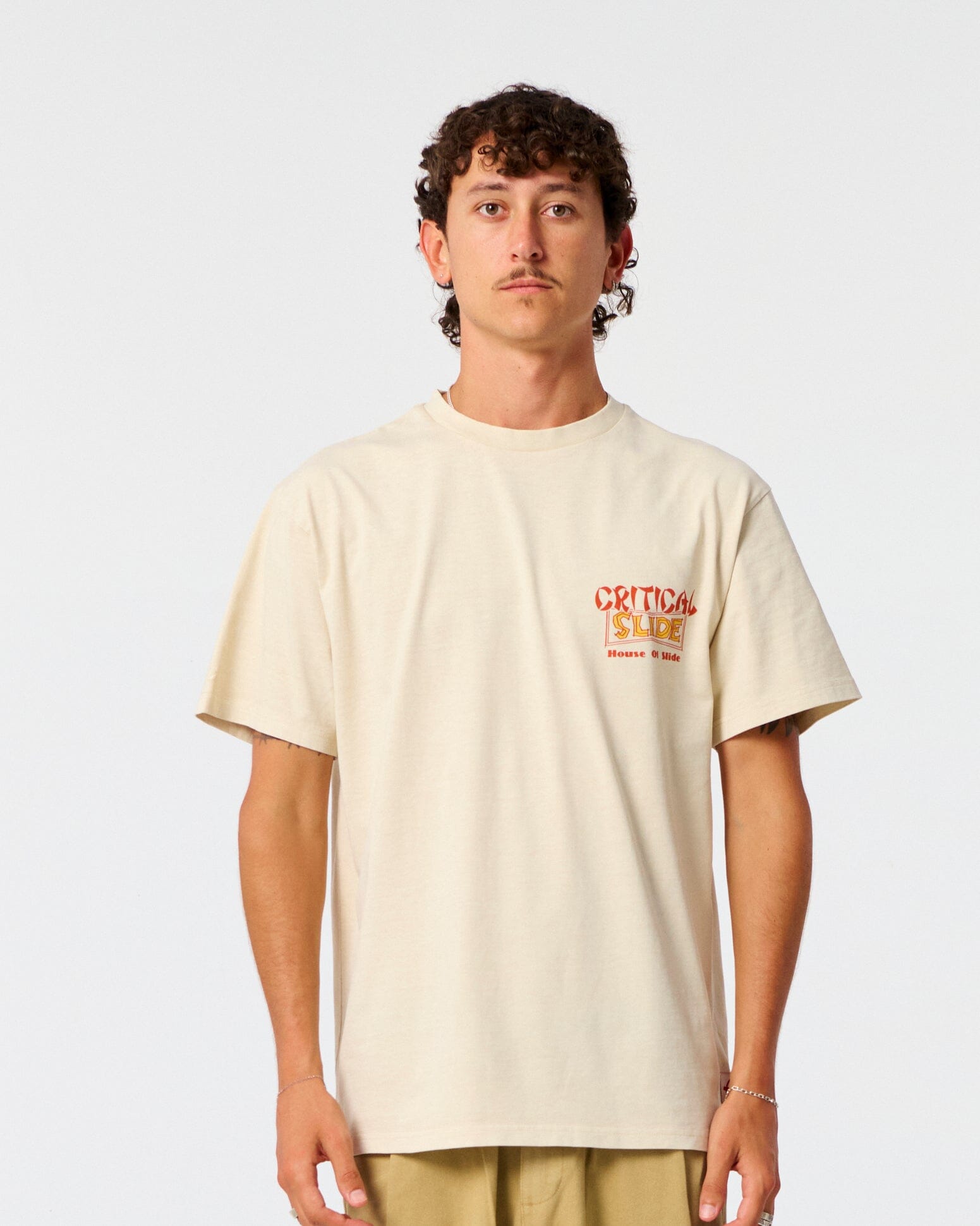 Matchbox Tee - Ecru Men's T-Shirts & Vests TCSS 