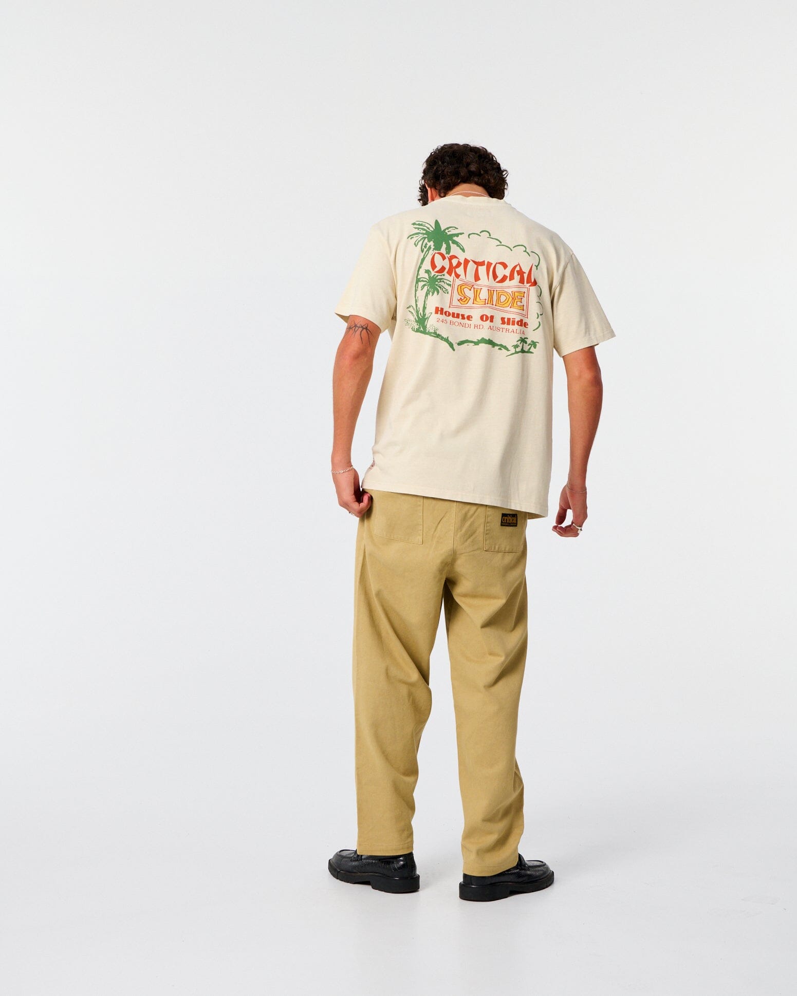 Matchbox Tee - Ecru Men's T-Shirts & Vests TCSS 