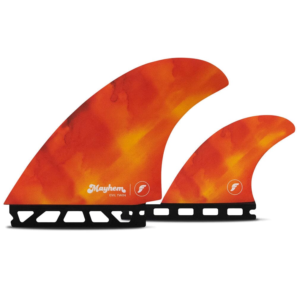 Mayhem Evil Twin fin + Trailer Combo - Size Medium Fins Futures 